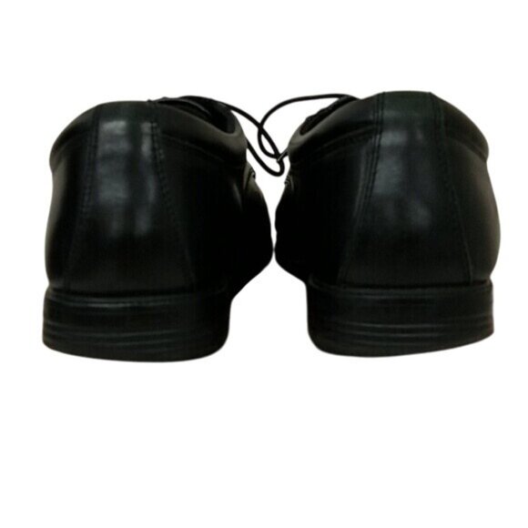 Rockport Mens Black Cap Toe Oxford Dress Shoes Size 12 - Picture 4 of 6